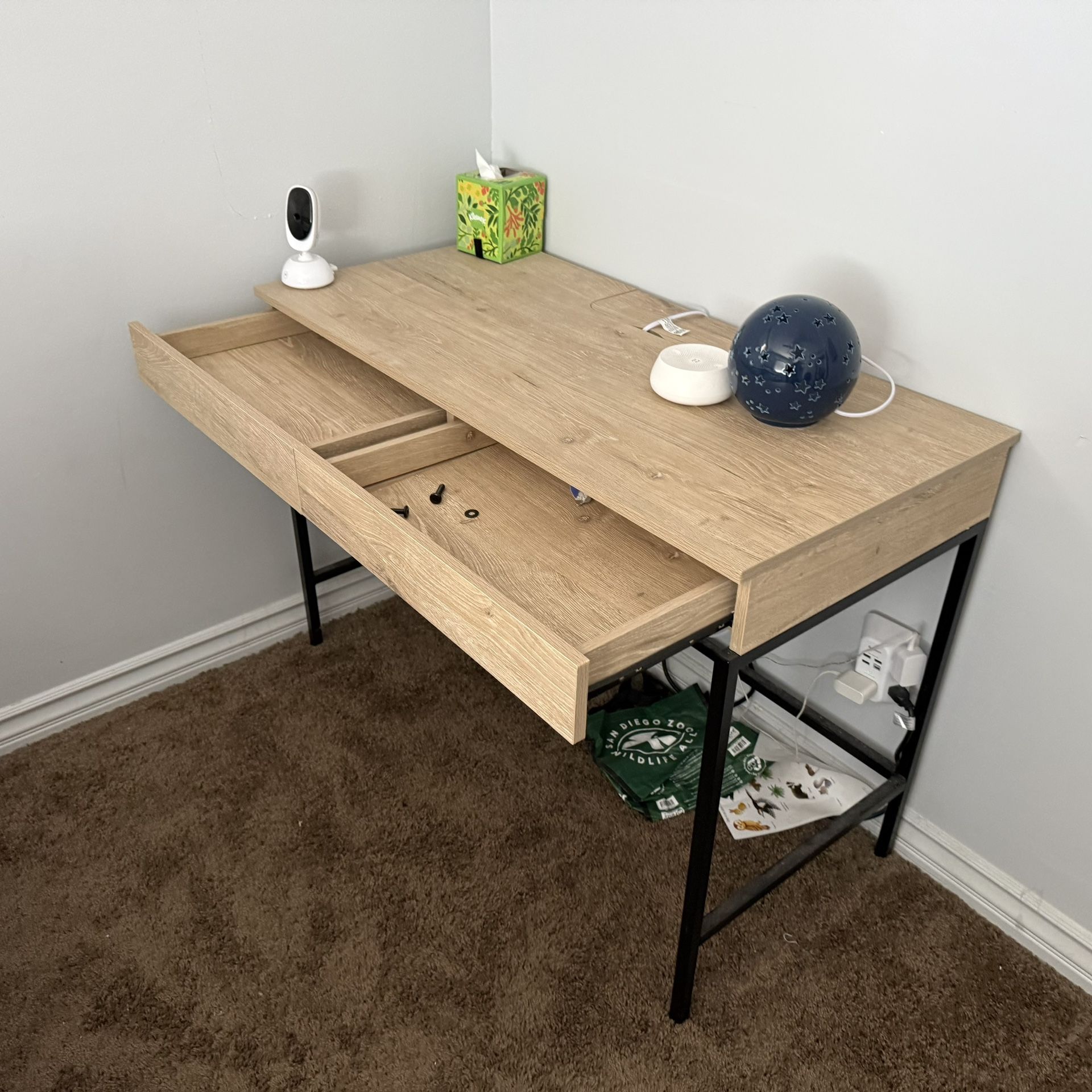 Desk w/ Outlets $75