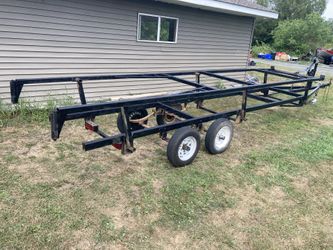 Pontoon Scissors Trailer