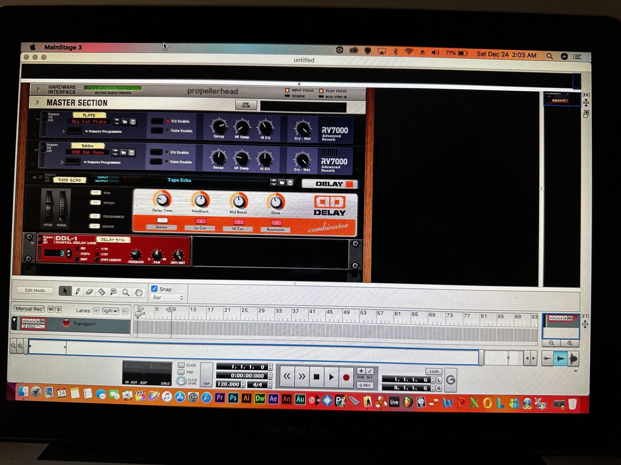 MacBook Pro 2012 13" - Logic pro x-Waves ,Auto-Tune - High Sierra