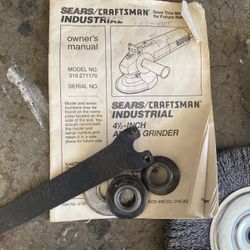 Craftsman Angle Grinder 