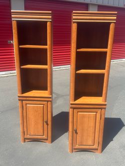 Vintage bookshelves