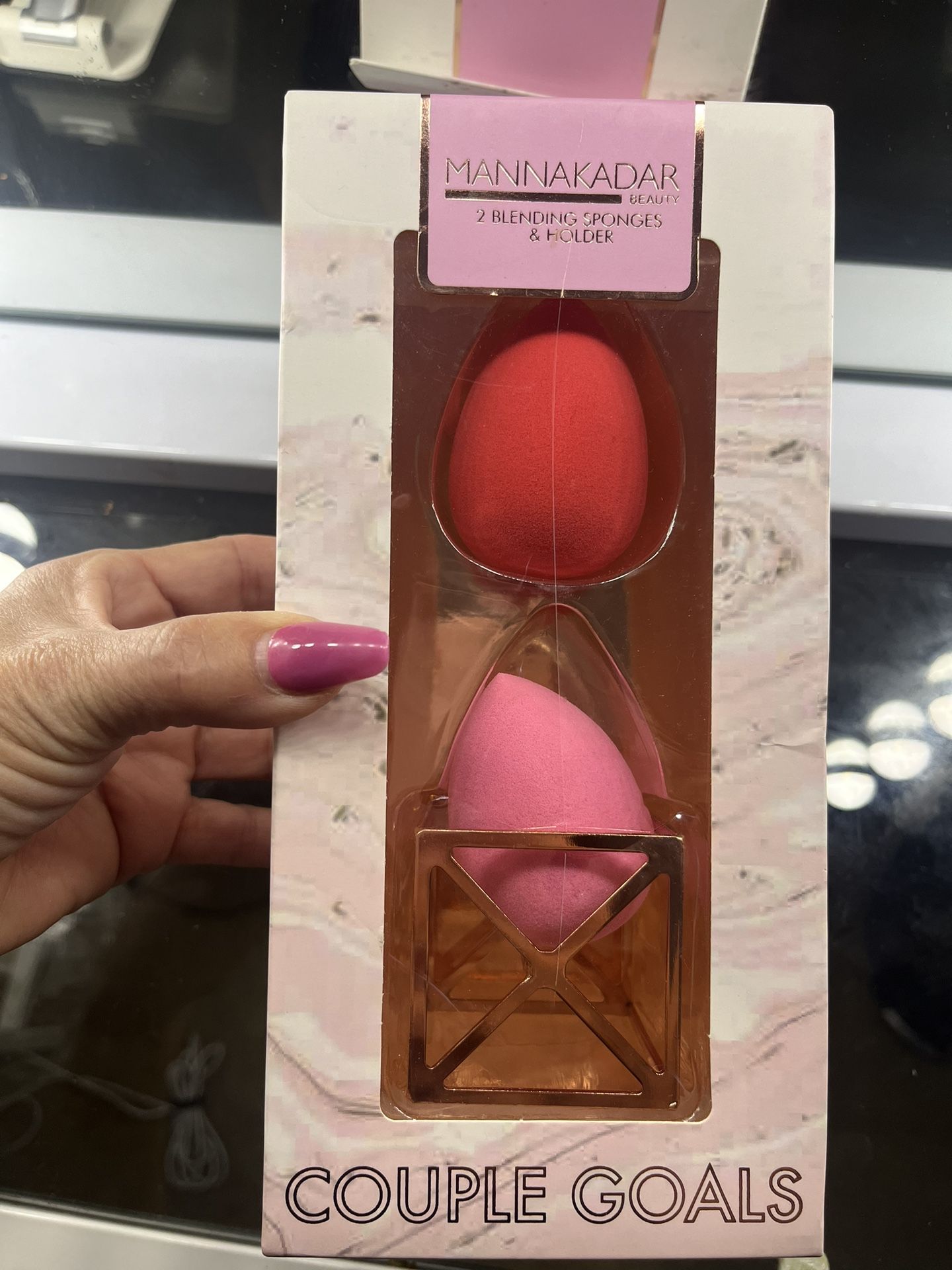 Manna Kadar Beauty 2 Blending Sponges & Holder
