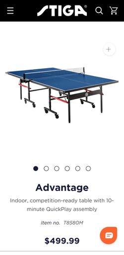 STIGA Advantage Ping Pong Table