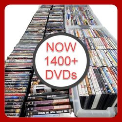 Bulk DVD Lot — 1,400+ Movies & TV Shows, Action, Comedy, Disney, Box Sets — Great for Resellers
