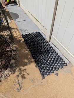 Plastic Stop Dogs From Digging