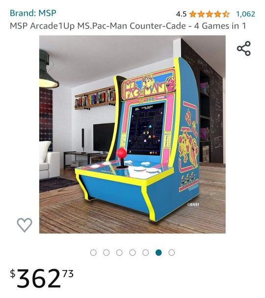 Ms.Pacman Countertop Arcade