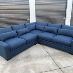 Premium Feather Sectional, FREE DELIVERY