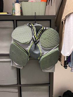 Football Pads with Integrated Padding