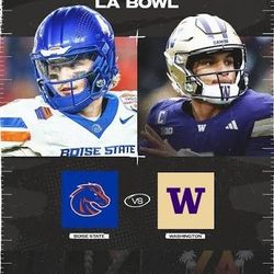 LA BOWL Washington Vs Boise St.