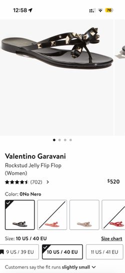 NIB Valentino Rockstud Sandals size 40