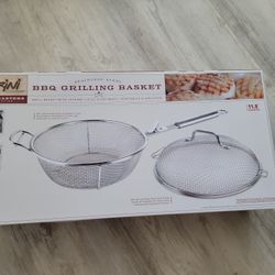 Parini BBQ Grilling Basket Grill Master Collection