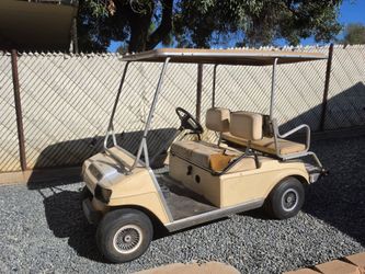 Club car Golf Cart 4-Seater with extended Canopy