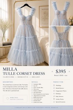 Milla tulle dress