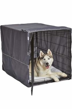 42” Pet Crate with Crate Cover