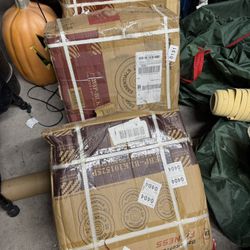 370lbs Bumper Plate Set Plus Barbell 