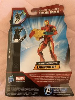 Iron Man 3: Shatterblaster Iron Man action figure (Hasbro/2012)
