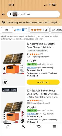 Solar Electric Fence Charger