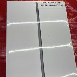 iPad 10.2inch 64gb 9th Gen WiFi Brand New Sealed With 1 Year Warranty 