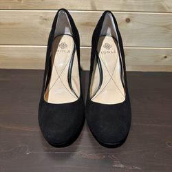 Brand new ISOLA black suede pumps size 6