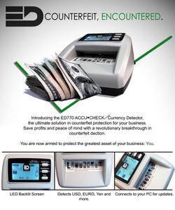 Counterfeit detector