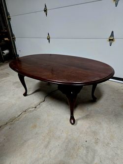 Dark Wood Coffee Table