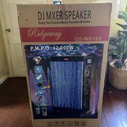 Ridgeway DJ Mixer Speaker 