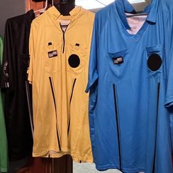 6 (six) Soccer Referee Uniforms X 5 Colors Official Sports