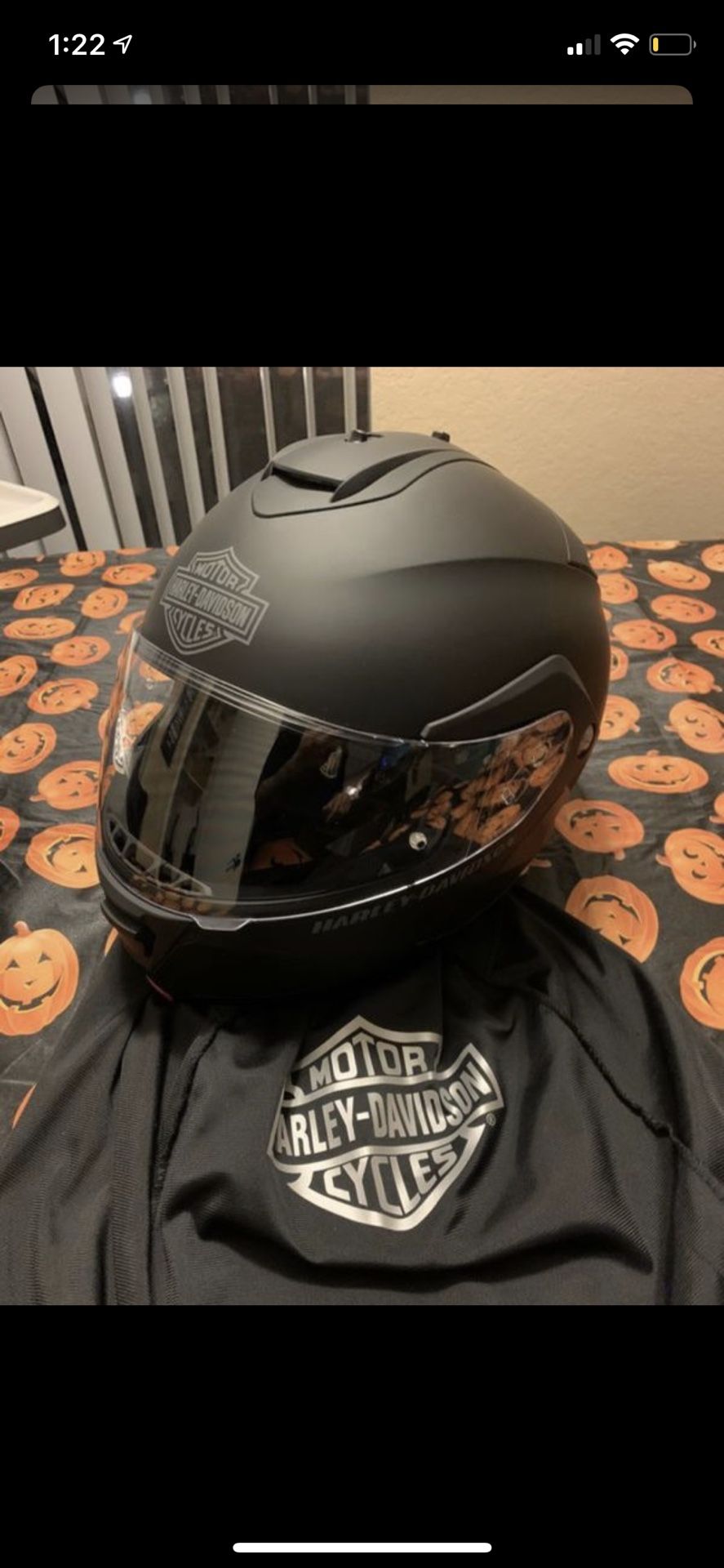 Harley Davidson Motorcycle Helmet (Mens Size XL)