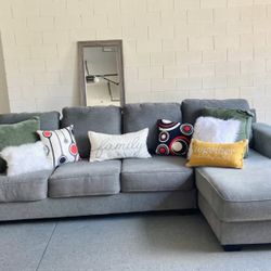 Grey Sectional Sofa 