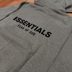 Essentials Hoodie Dark Oatmeal