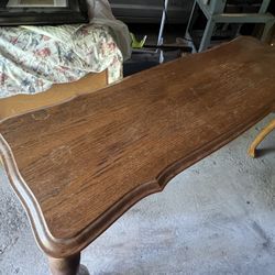 All Wood Side Table