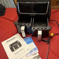 Dual 10qt Power XL Air Fryer Like New 