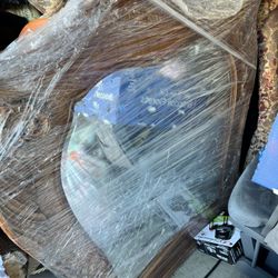 Large Ornate Wood Framed Wall Mirror – Vintage / Classic Style 