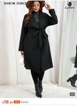 Trench Coat Black
