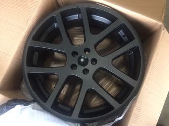 22" dodge srt10 wheels brand new