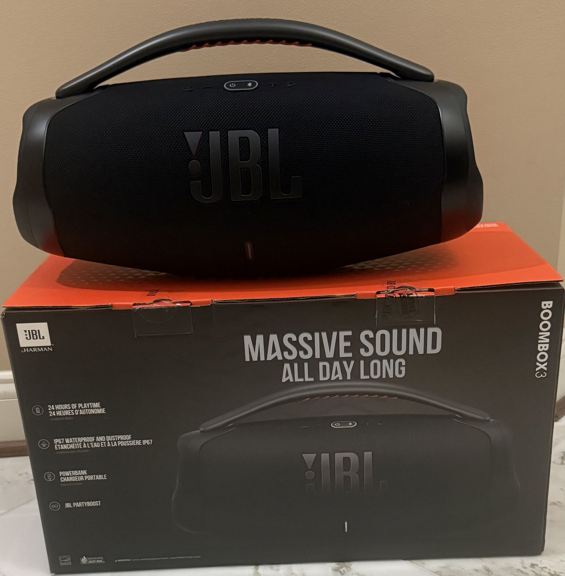 Brand New JBL Boombox 3
