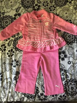 6-9 month puma outfit