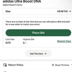 Adidas UltraBoost DNA 'Digital Camo - Raw Desert' sneaker in a brown colorway