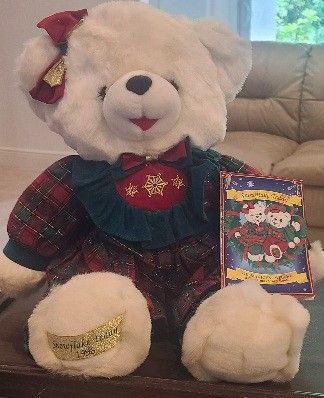 Snowflake Girl Teddy Bear