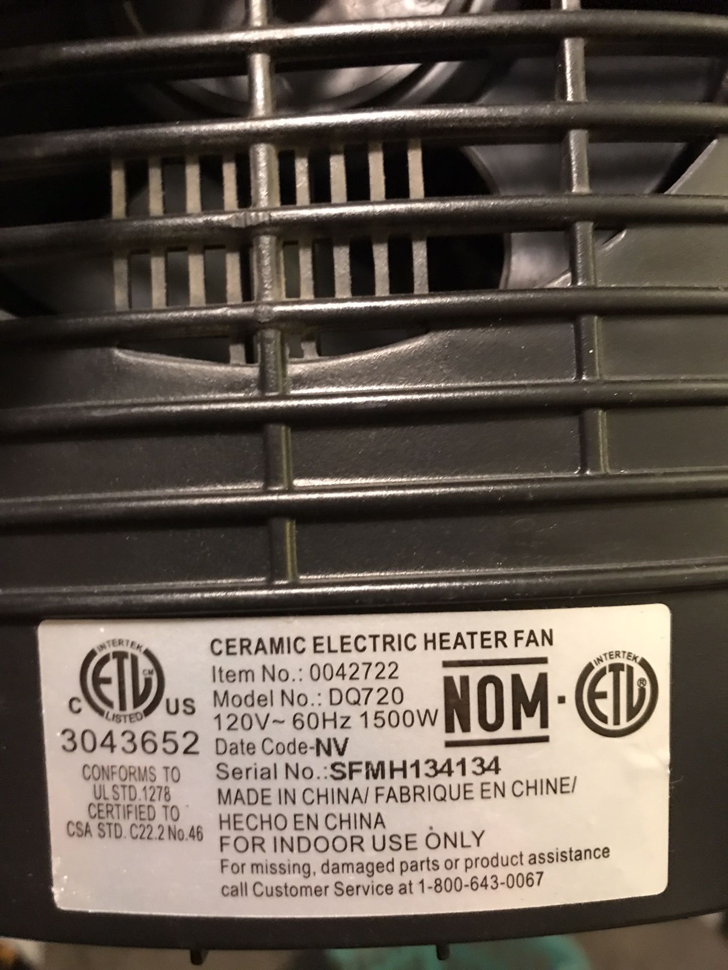 1500 Watt Space Heater for Sale in Lacey, WA - OfferUp