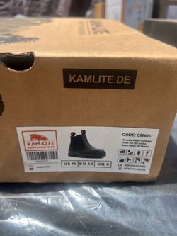Kam-Lite safety work boot sz10