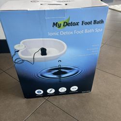 My Detox Ionic Foot Bath