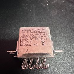 RELAY, DEUTSCH M83536/19-007L