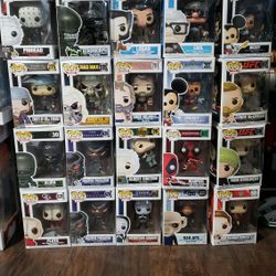 Collection Of Funko Pop