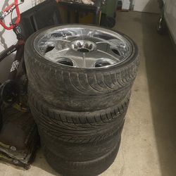 20” Rox Rims With Tires