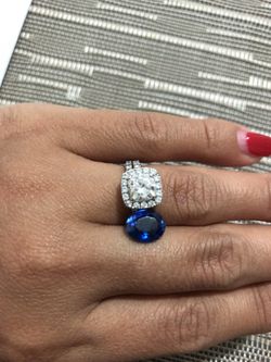 Zafiro set para joyas