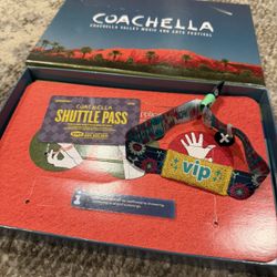 Coachella VIP weekend 1 w/Shuttle Pass