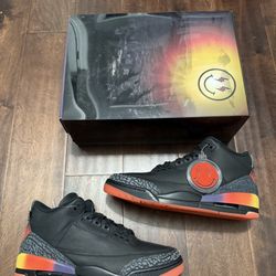 Jordan 3 Retro J Balvin Rio Size 10