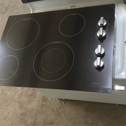 $199 Stainless, And Black Cooktop 