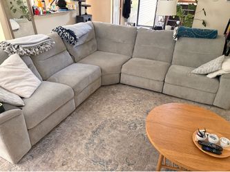 Sectional Couch w/ 2 recliners
